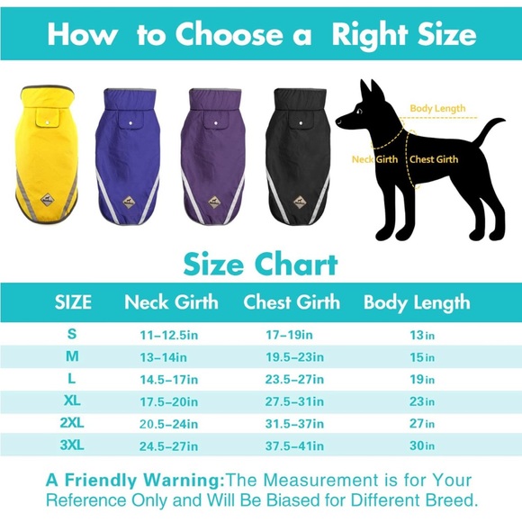 Dog raincoat size xl - Picture 2 of 6